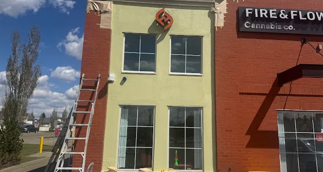 Repainted siding and exterior trim — Leonard’s Painting, Edmonton area