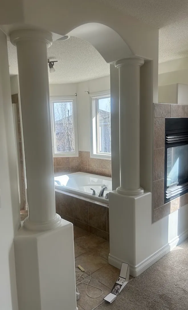 Interior walls, ceilings and trim with a fresh coat — Leonard’s Painting, Edmonton area
