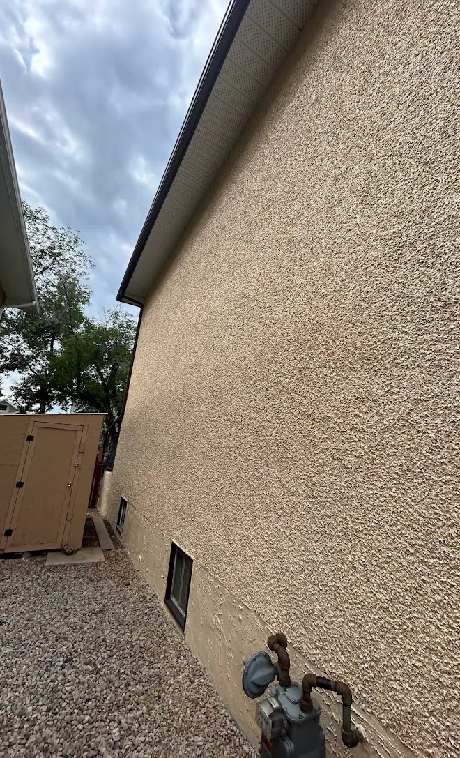 Repainted siding and exterior trim — Leonard’s Painting, Edmonton area