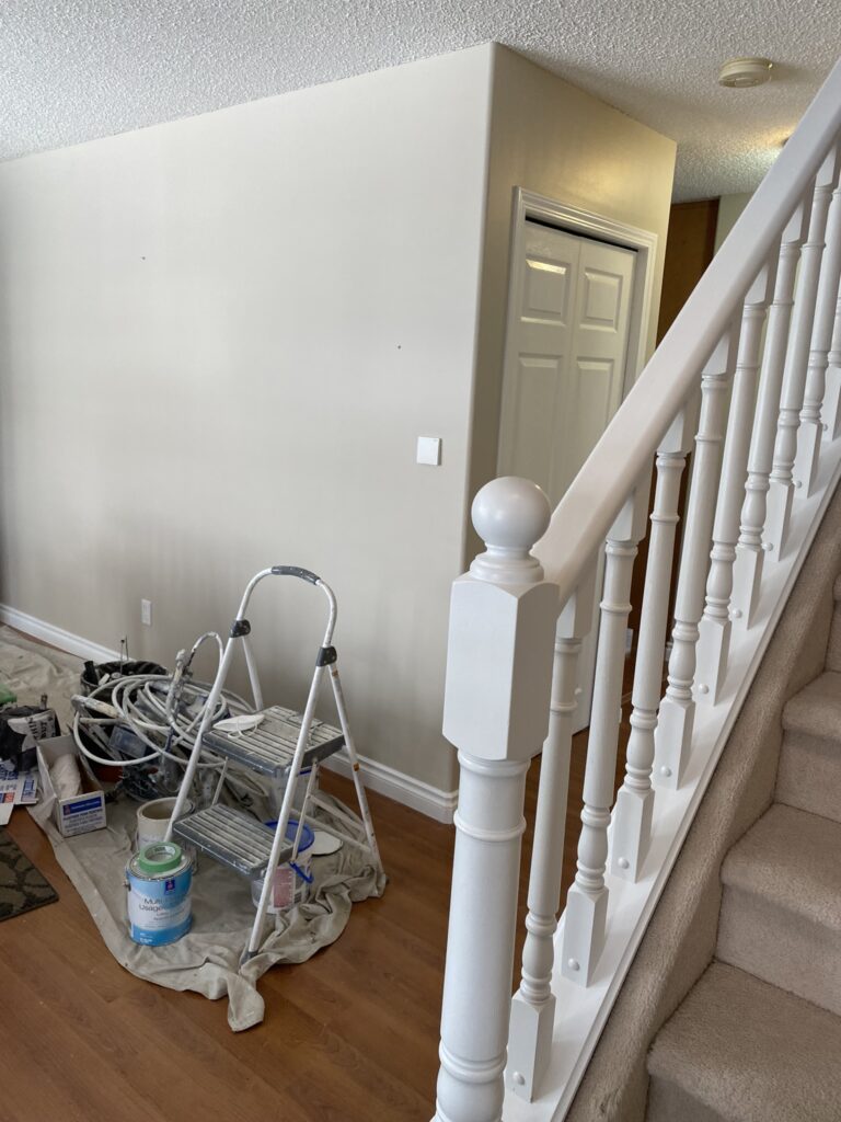 Stair &Amp; Railing Painting