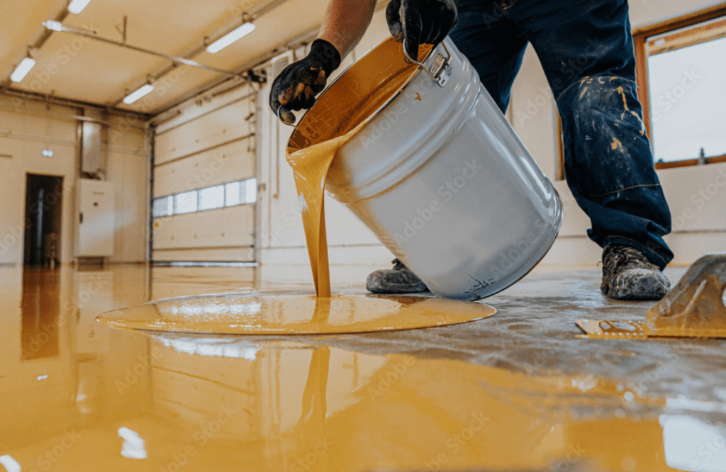 How To Paint A Concrete Floor. Painters Edmonton